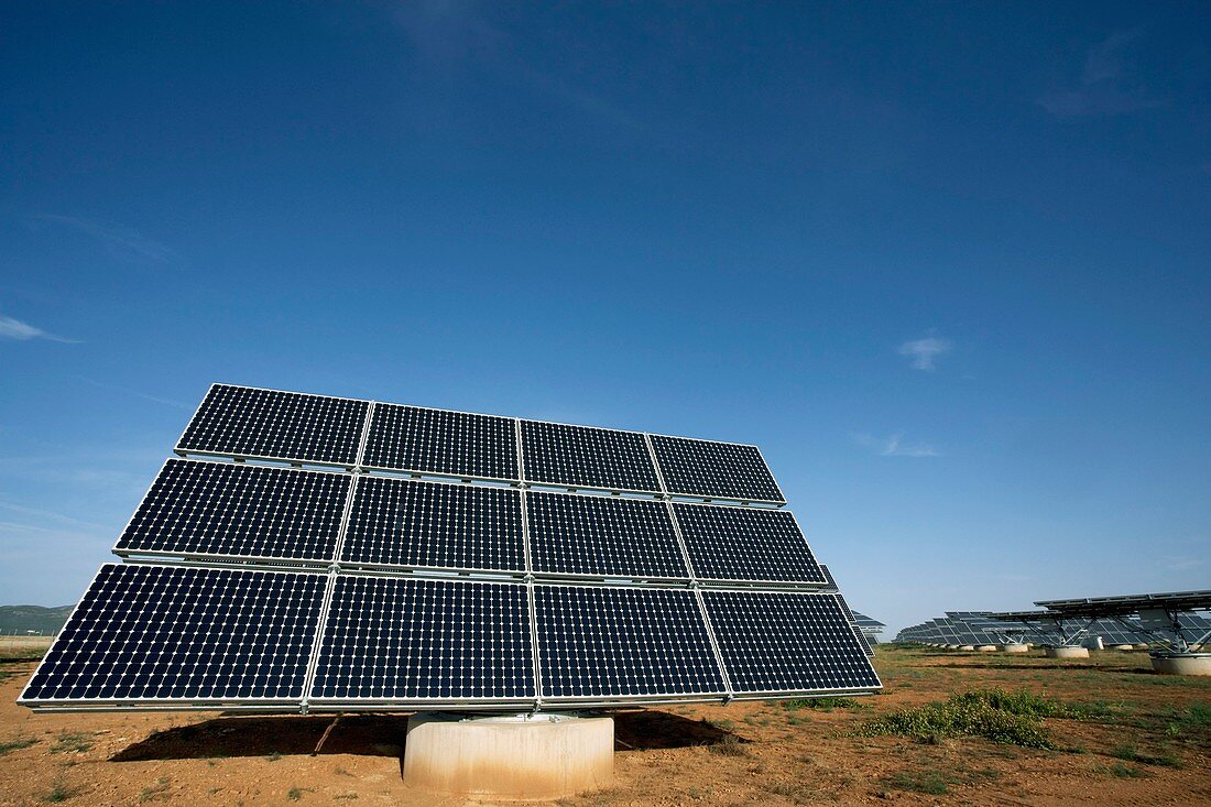 Solar park,Ciudad Real,Spain