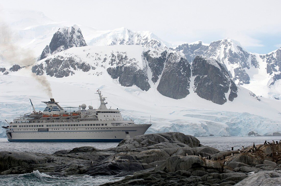 Cruise ship,Antarctica