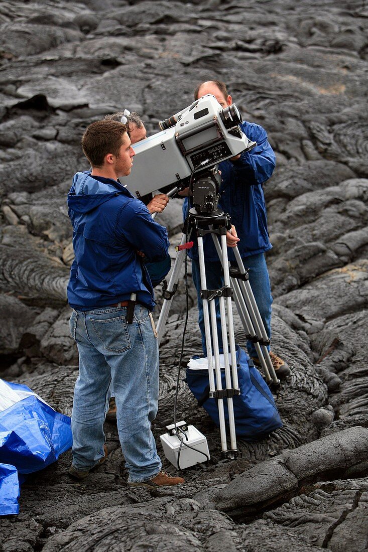 Documentary film crew,Hawaii