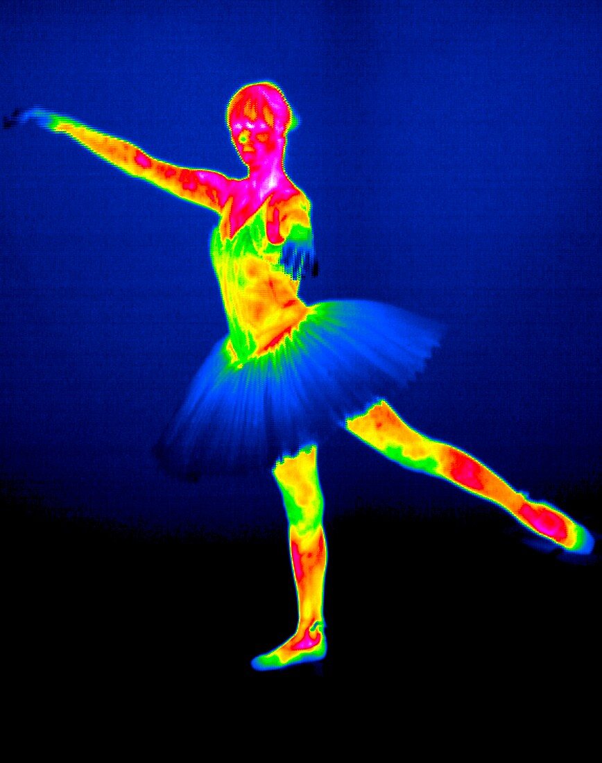 Ballerina,thermogram