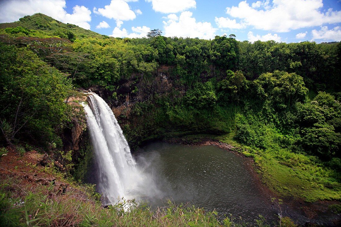 Wailua Falls,Hawaii