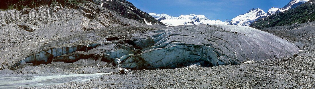 Morteratsch glacier,Switzerland