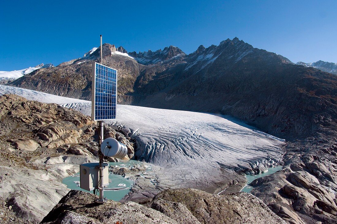 Rhone glacier,Switzerland