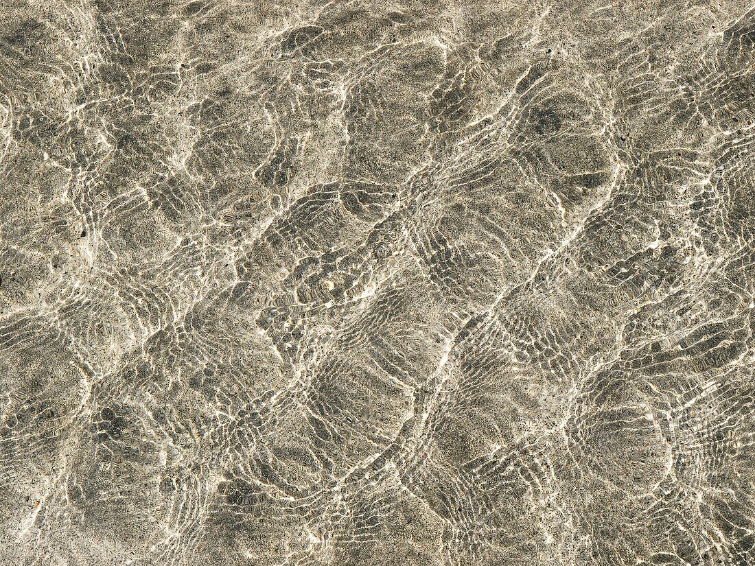 Ripples in shallow water
