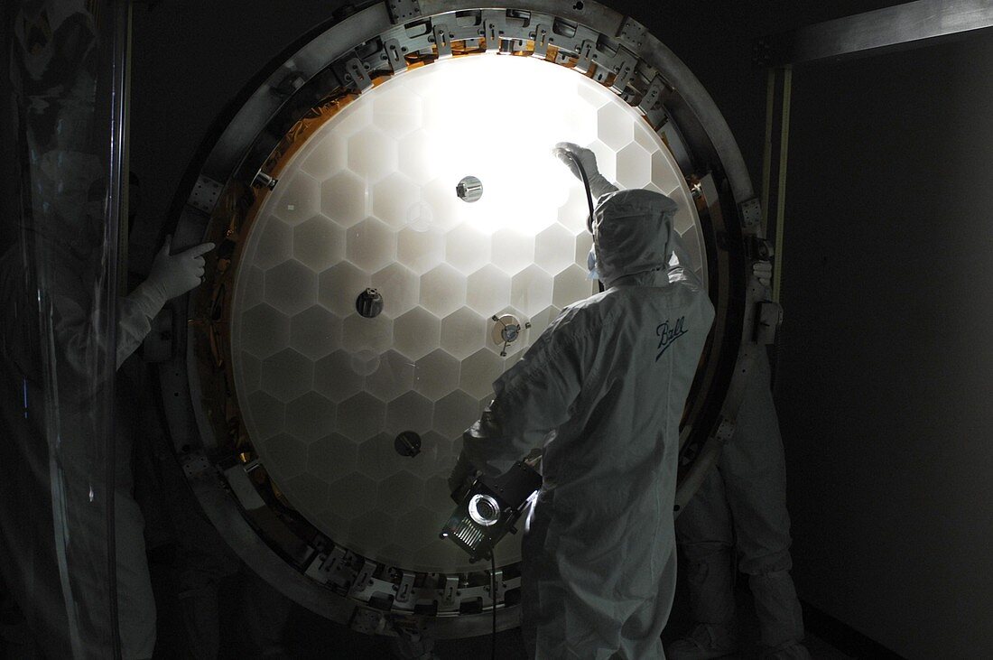 Kepler space telescope mirror
