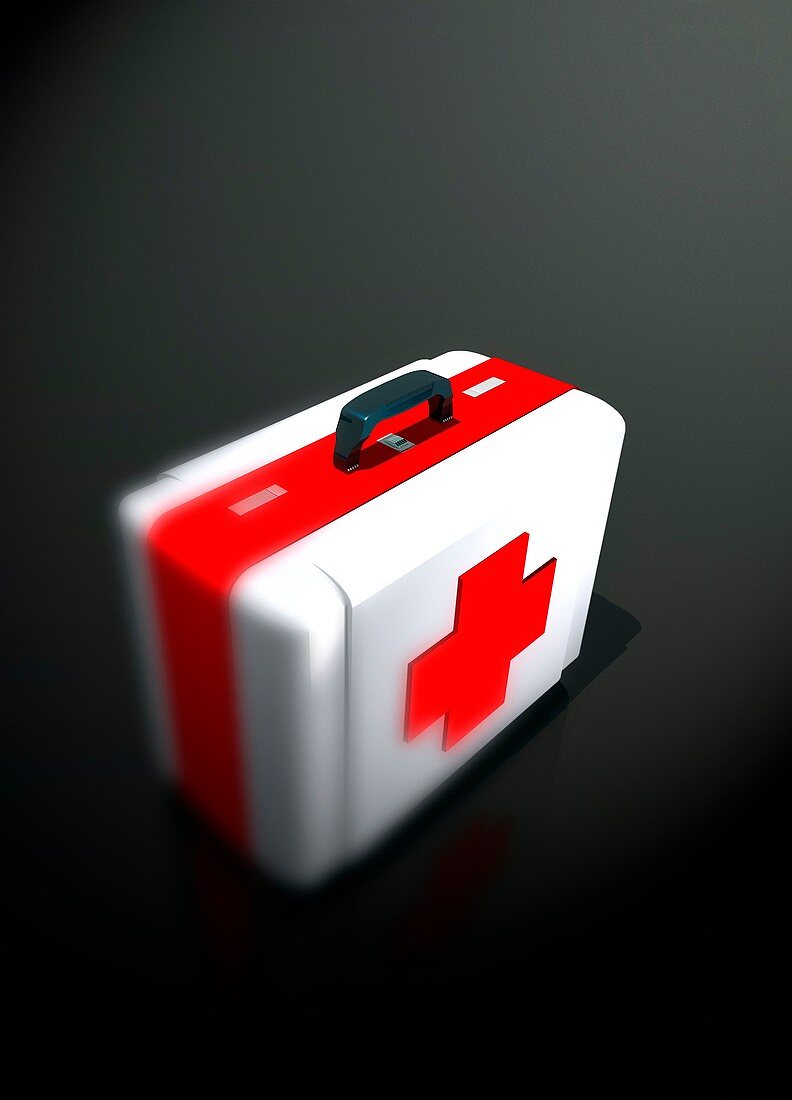 First aid box,artwork