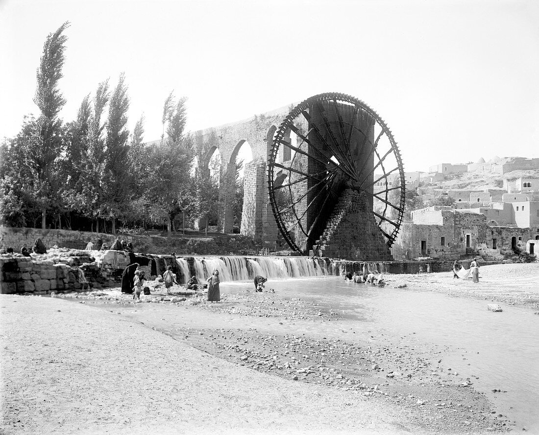 Water wheel,Syria