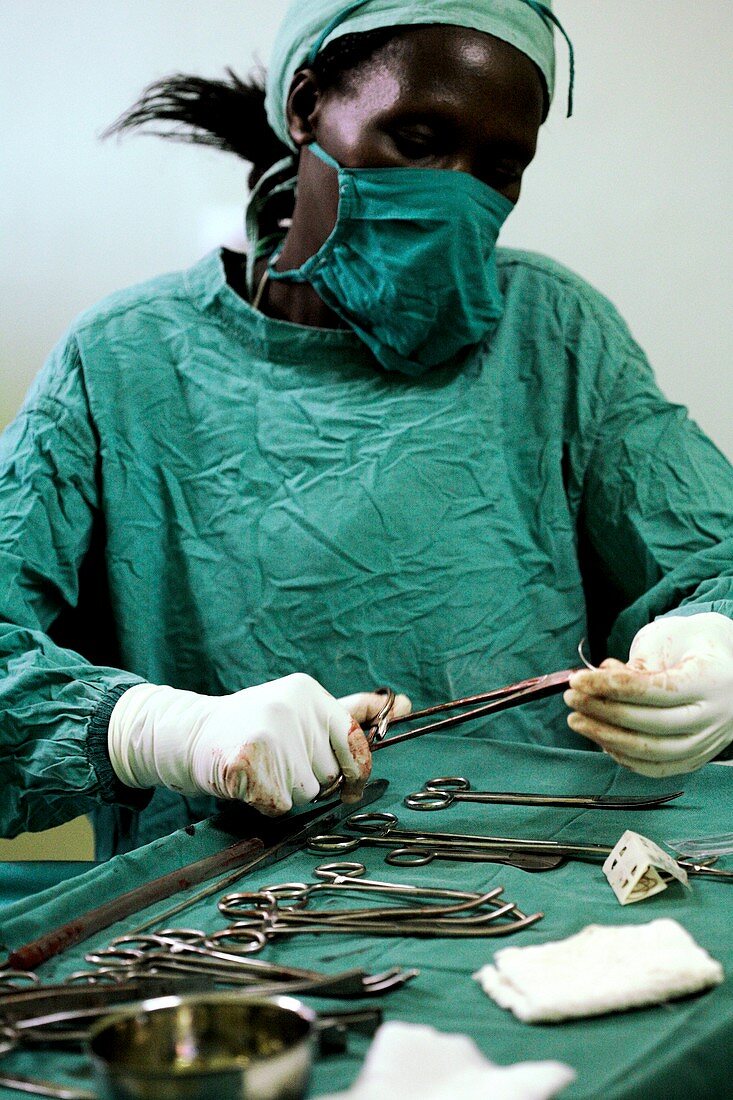 Hospital surgeon,Uganda