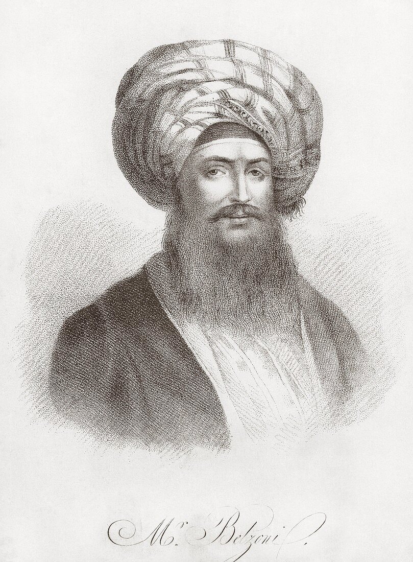 Giovanni Belzoni,Italian explorer