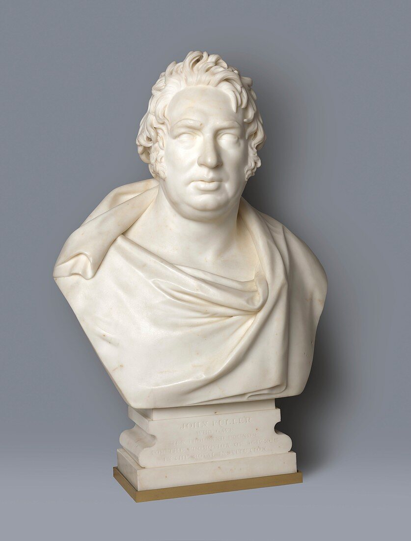 Bust of John Fuller,philanthropist