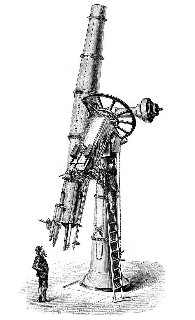 Robert Newall's telescope,artwork