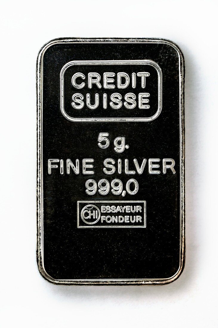 Swiss silver bar