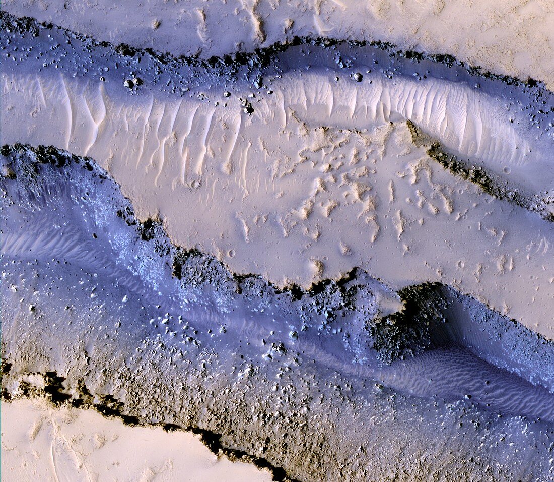 Cerberus Fossae fissures,Mars