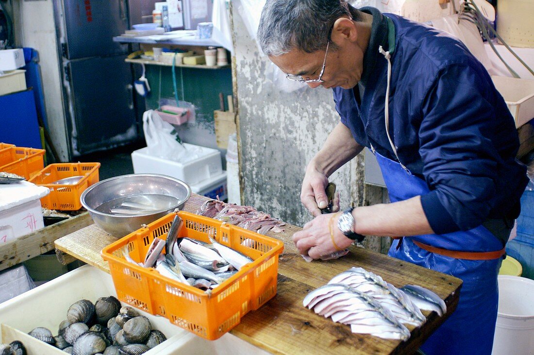 Tokyo fish market