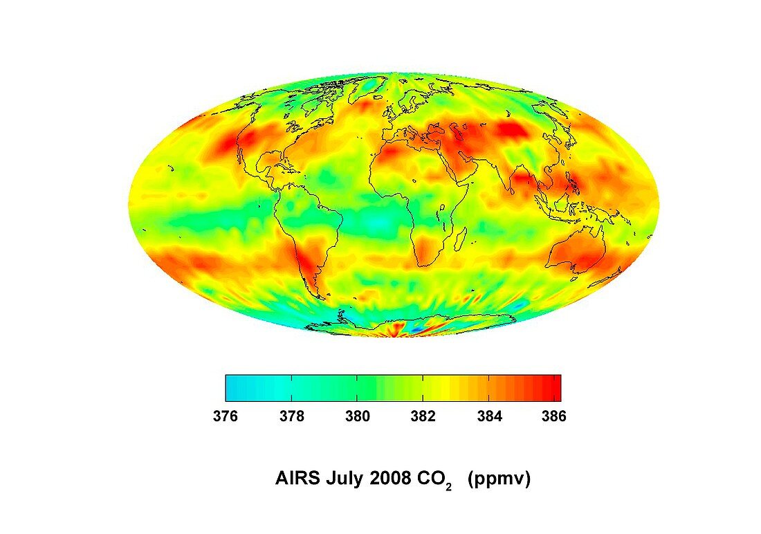 Global carbon dioxide transport,2008
