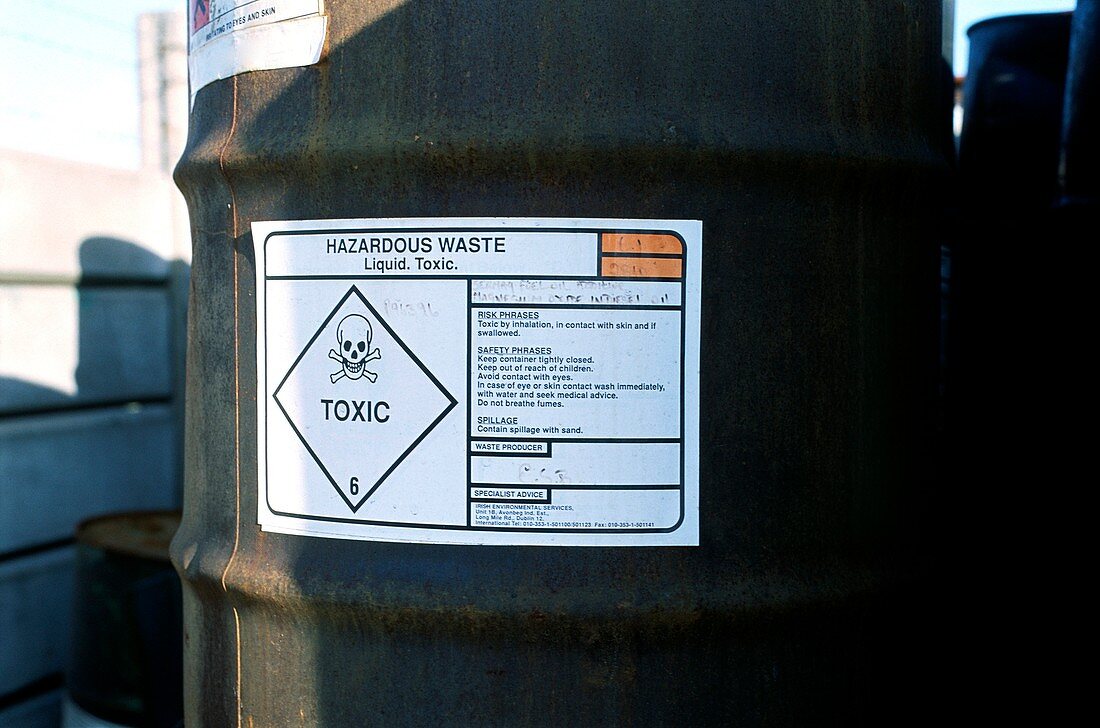 Chemical waste disposal site