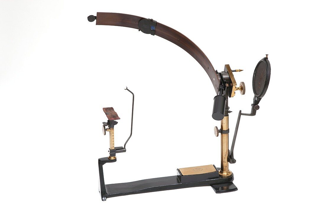 Historical ophthalmoscopy tool