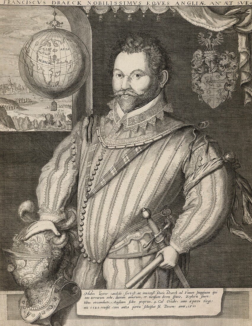 Sir Francis Drake,English admiral
