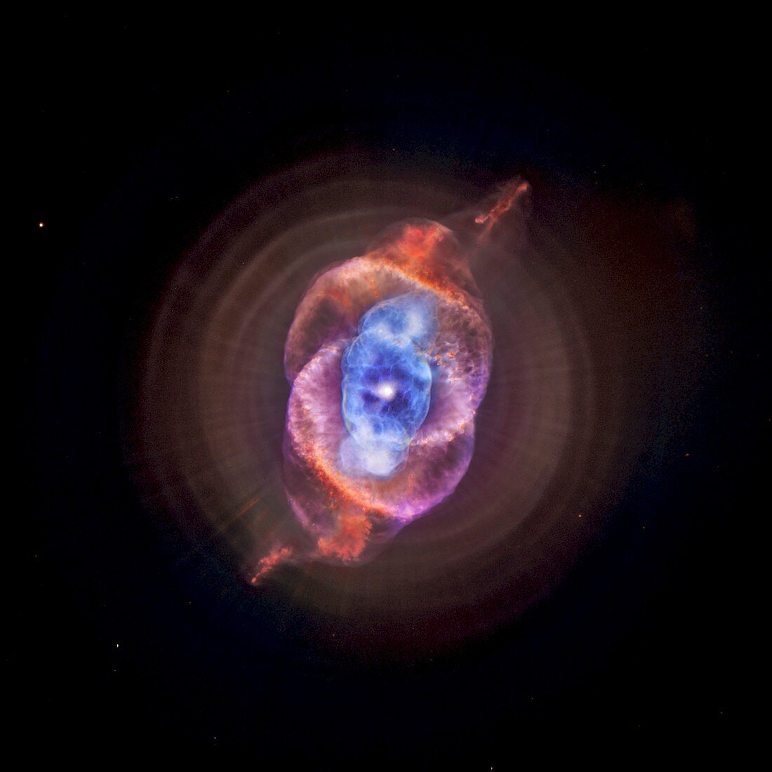 Cat's eye planetary nebula