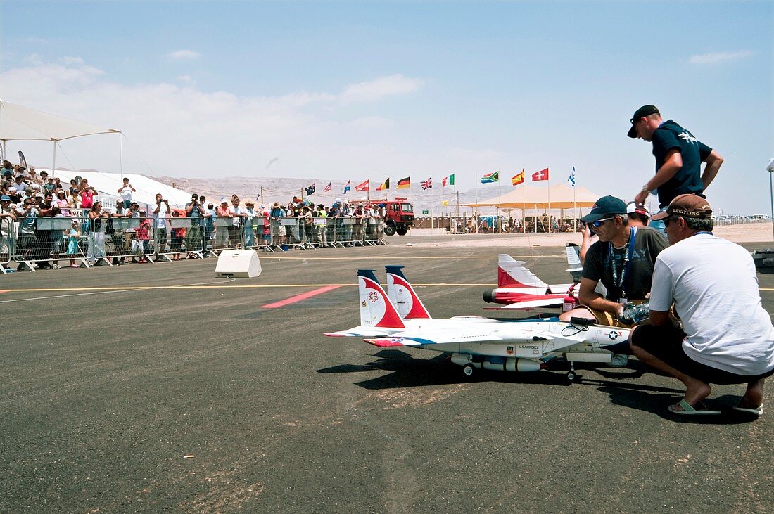 Model aircraft competition