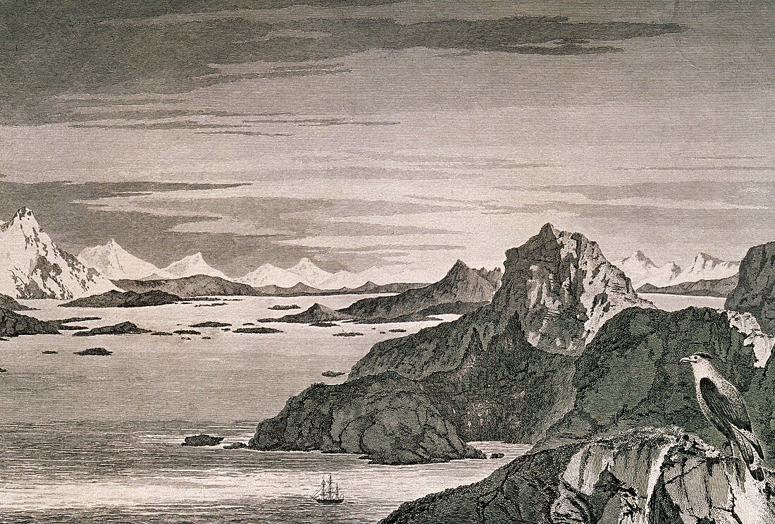 Cook in Tierra del Fuego,December 1774