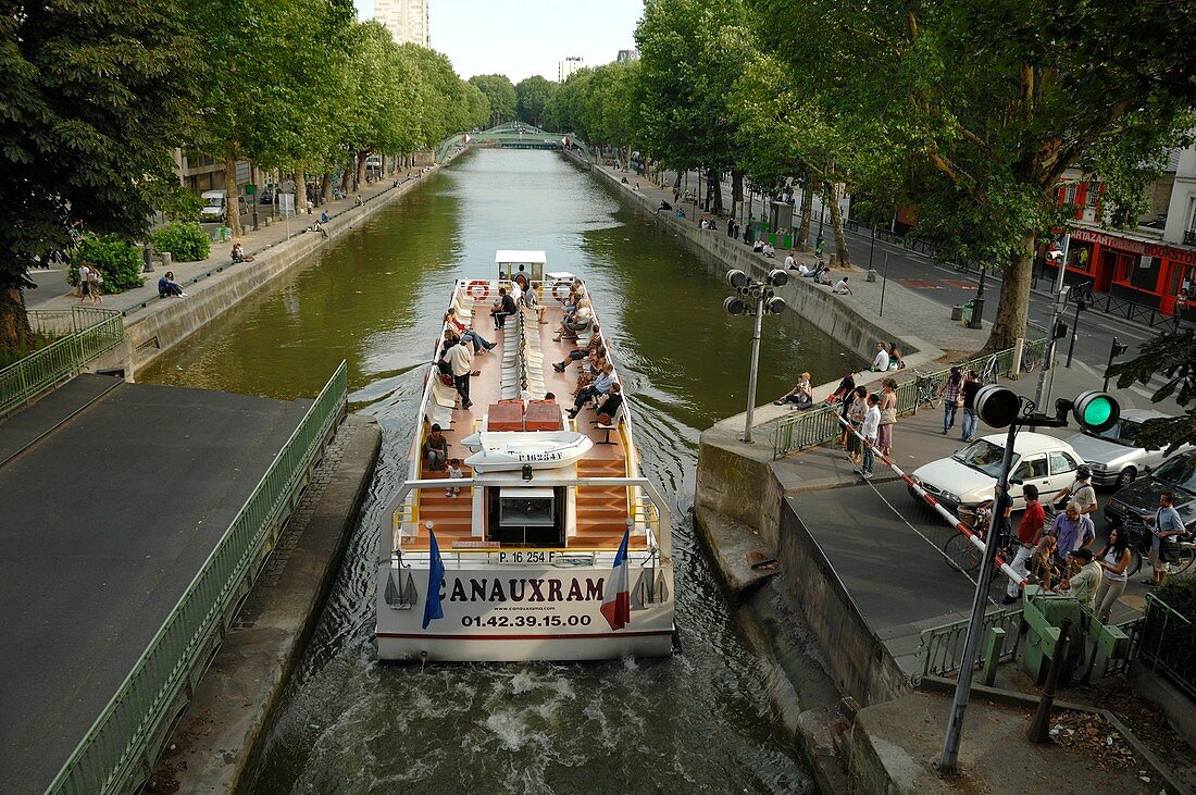 Canal Saint-Martin,Paris