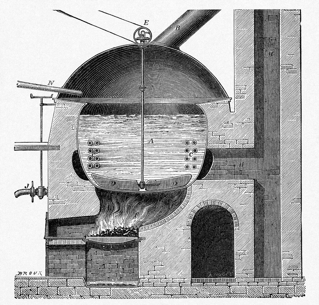 Brewery kettle,19th century