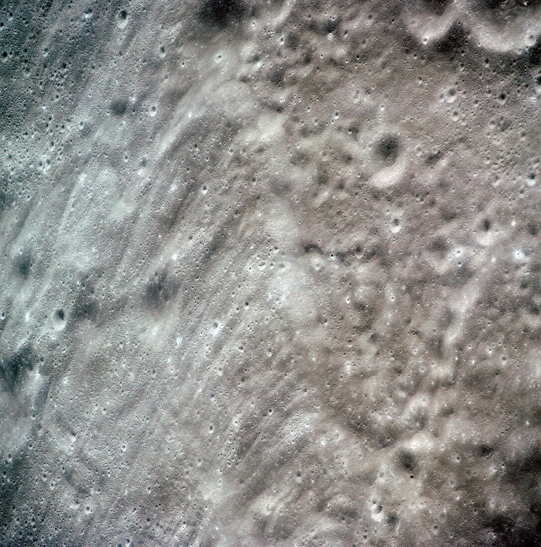 Crater Tsiolkovsky,Apollo 15 image