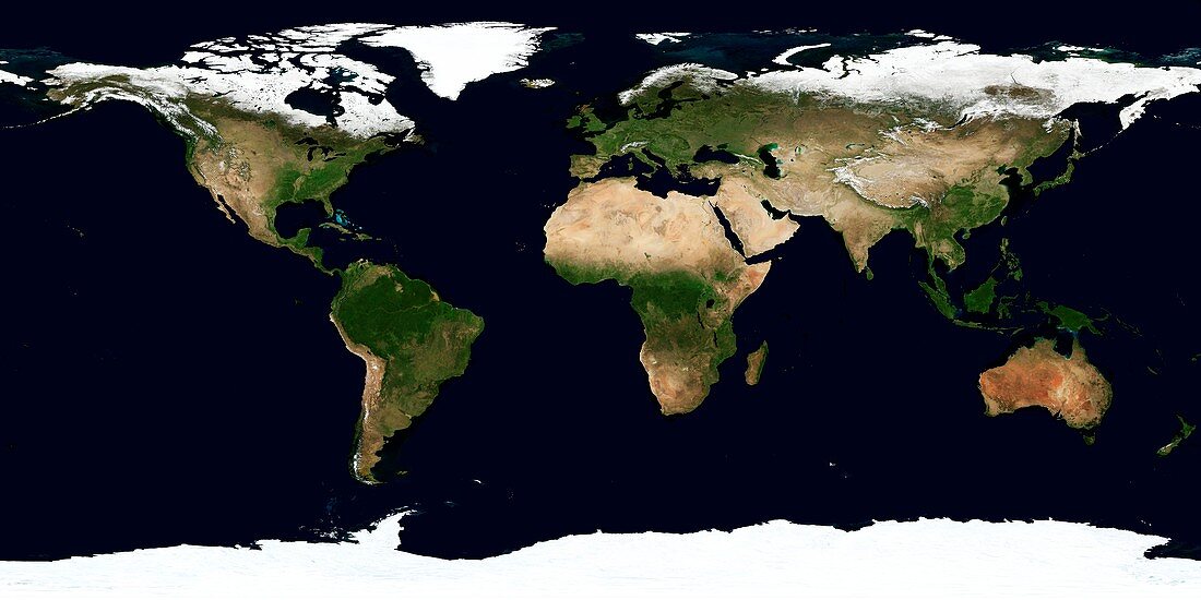 World map,May 2004