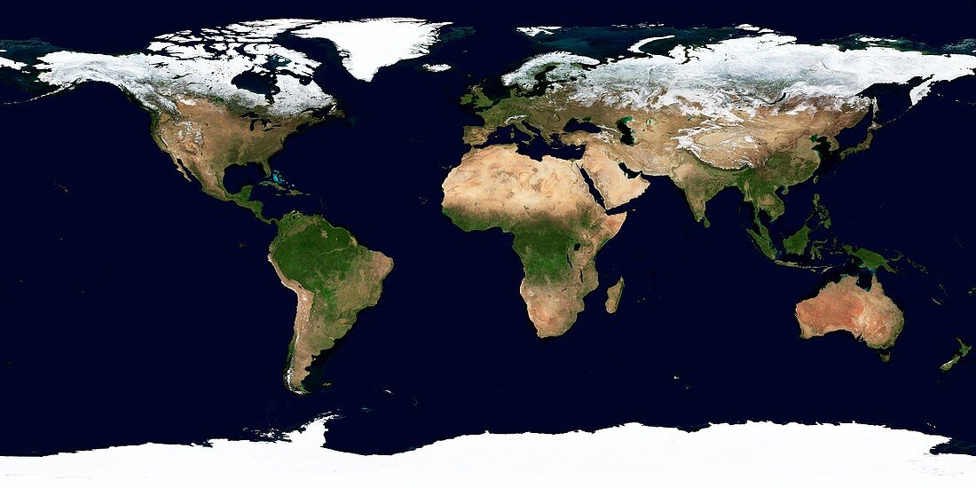 World map,November 2004