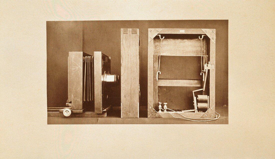 Muybridge motion study camera,1870s
