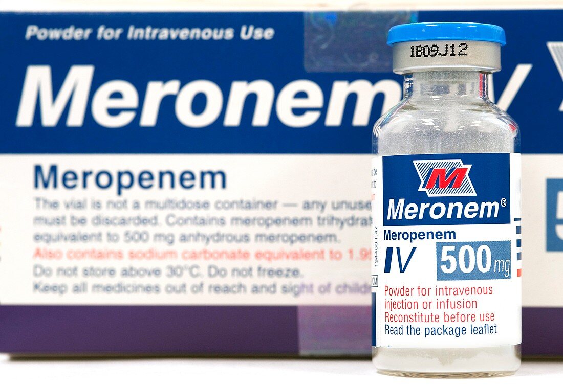 Meropenem antibiotic drug