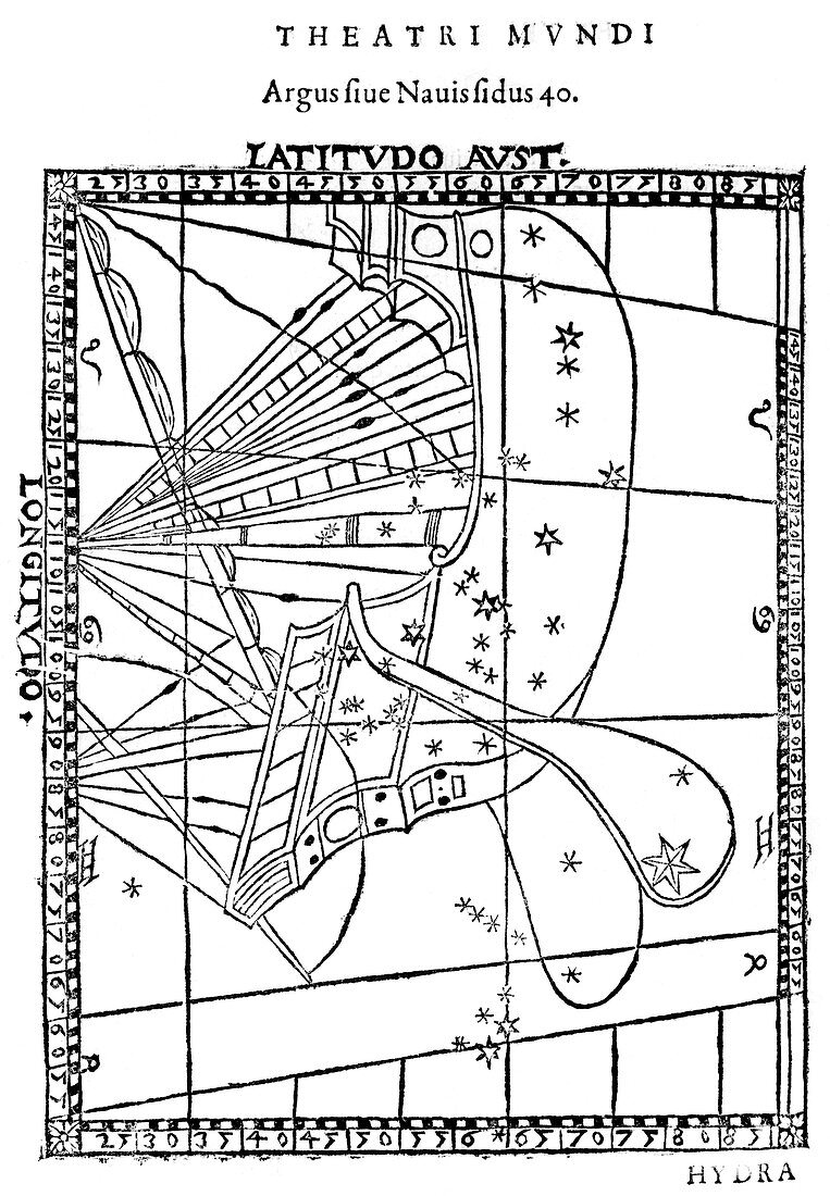 Constellation of Argo,1588 artwork
