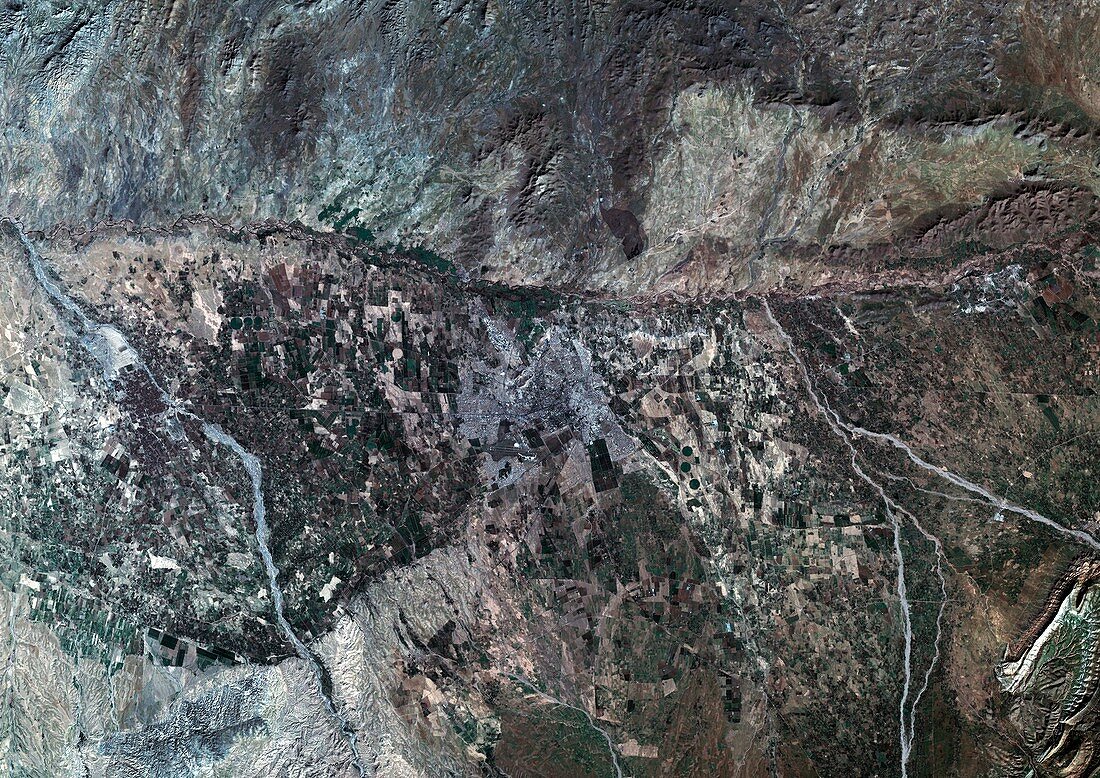 Marrakech,Morocco,satellite image