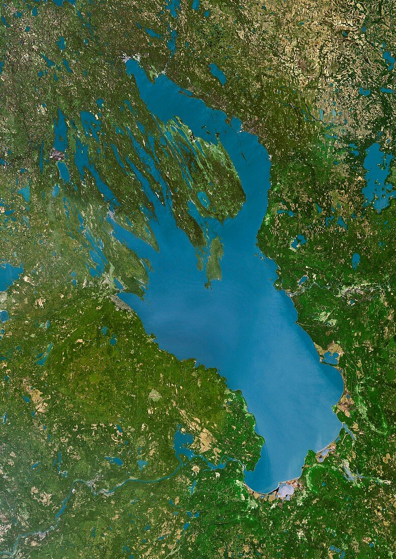 Lake Onega,satellite image