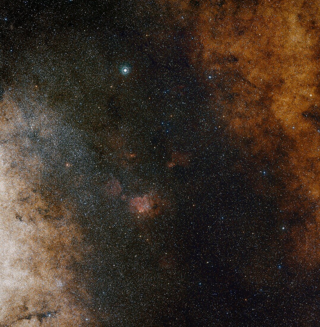 Milky Way centre,composite image