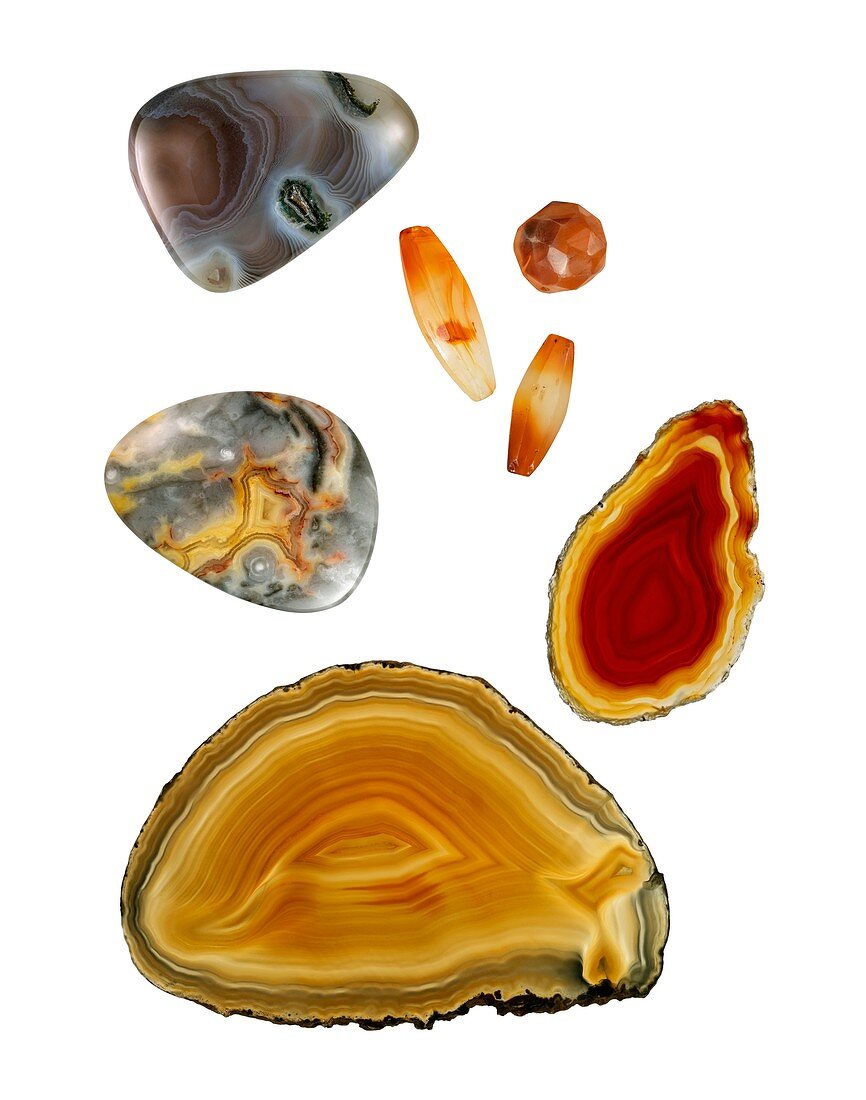 Carnelian agate