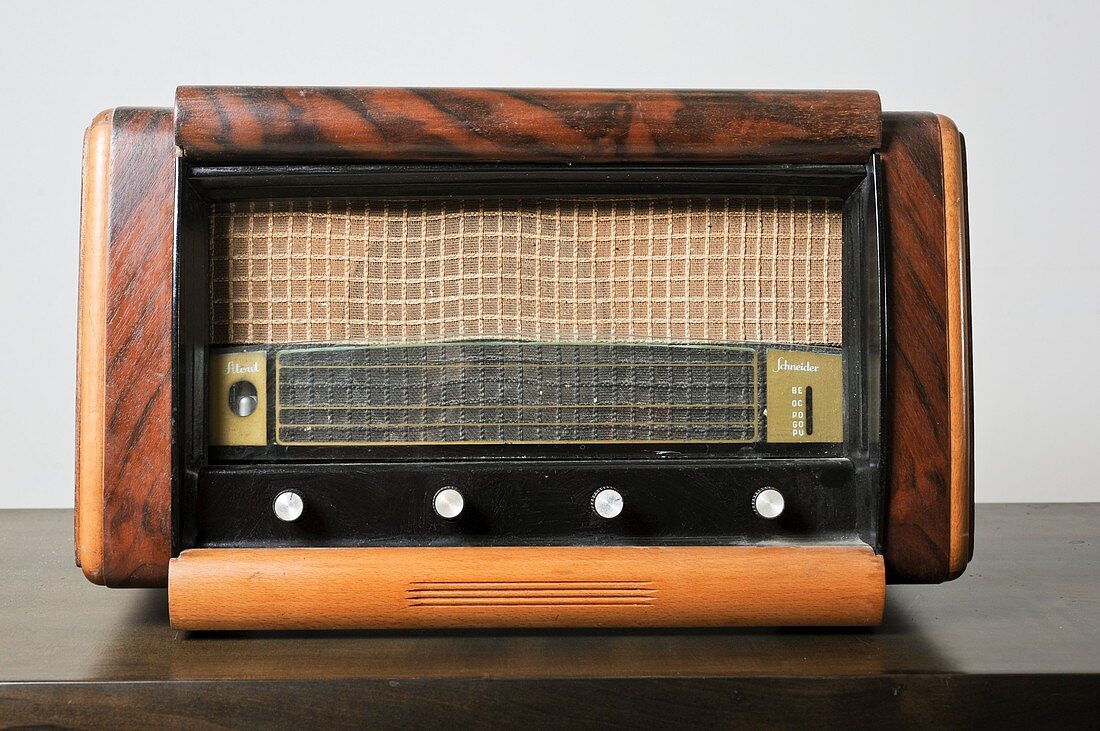 Retro Schneider radio receiver