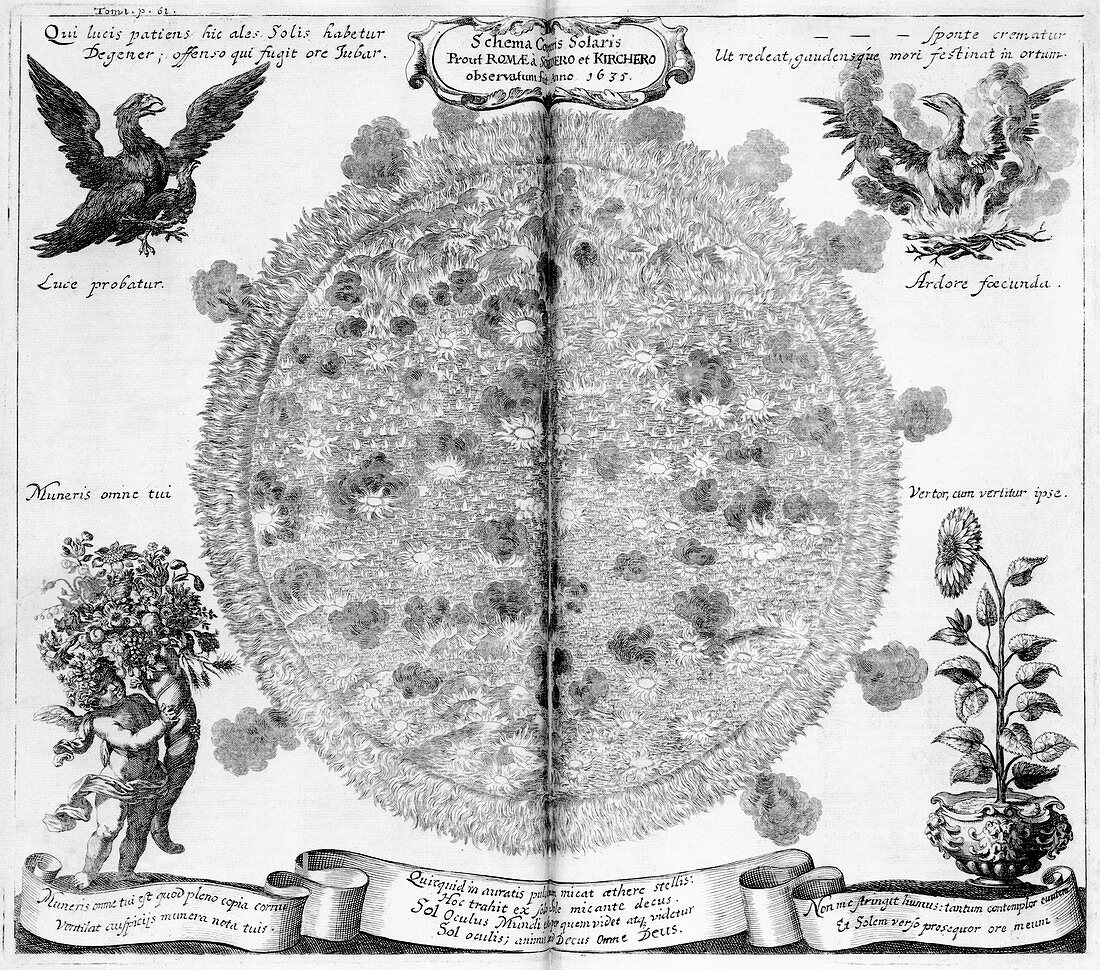 Sun map,1696 artwork