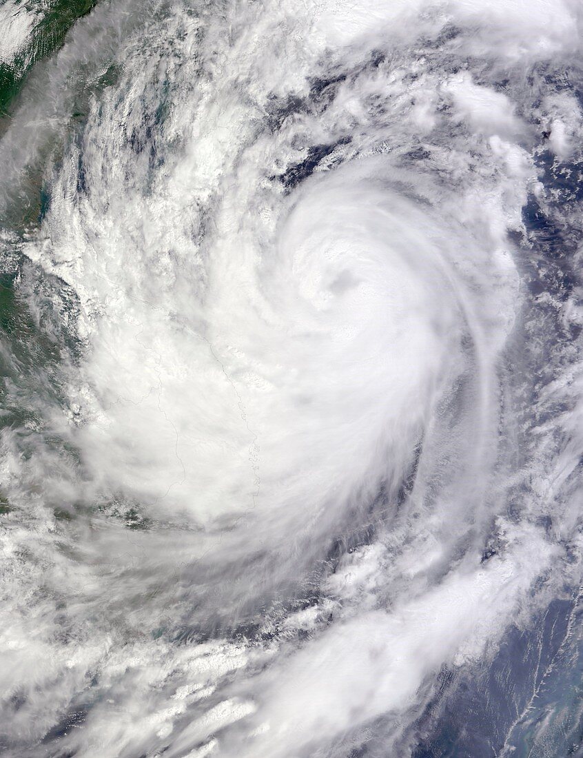 Typhoon Ketsana,satellite image