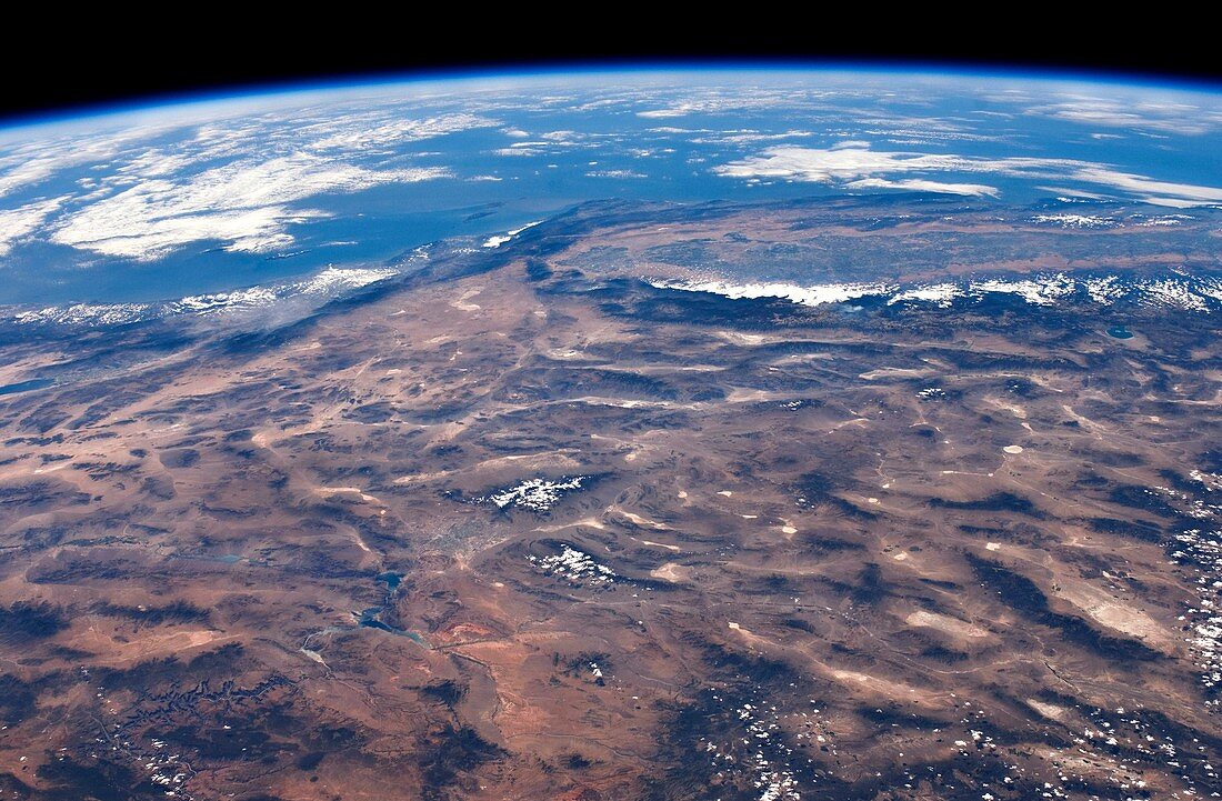 Southwestern USA,ISS image