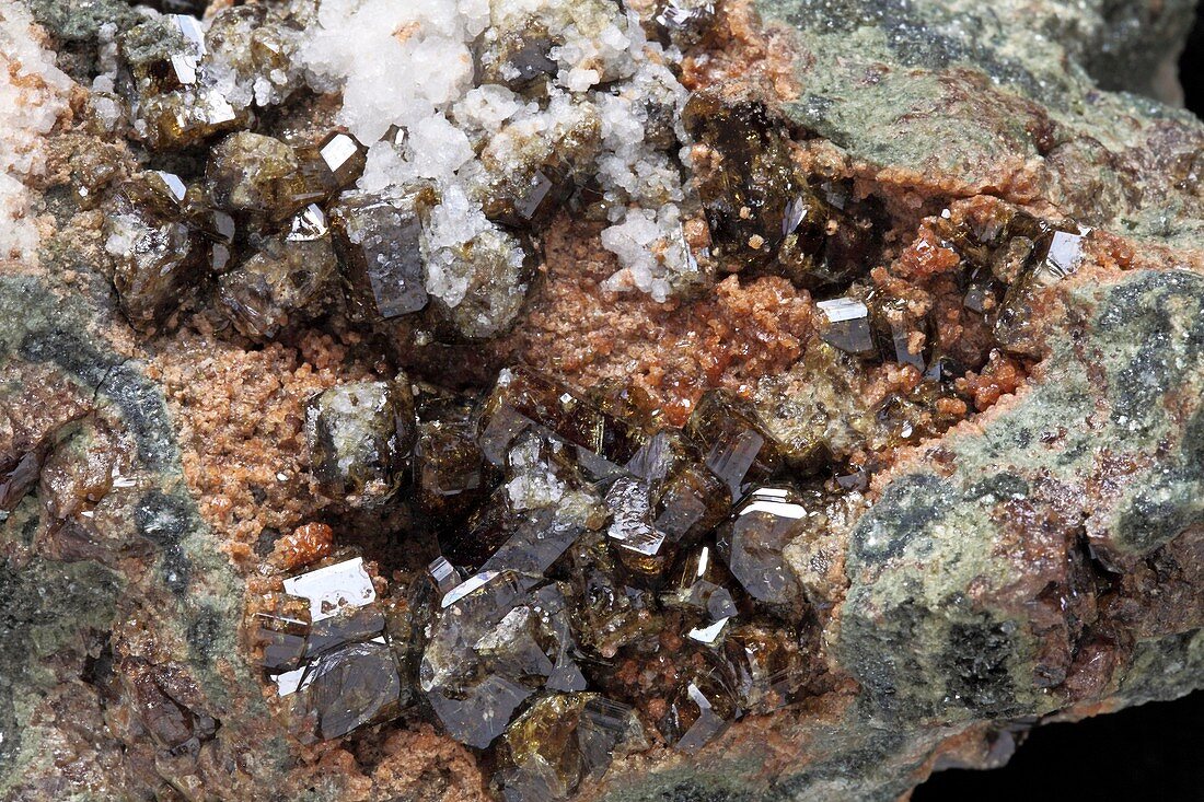 Vesuvianite mineral sample