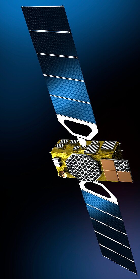Galileo navigation satellite,artwork