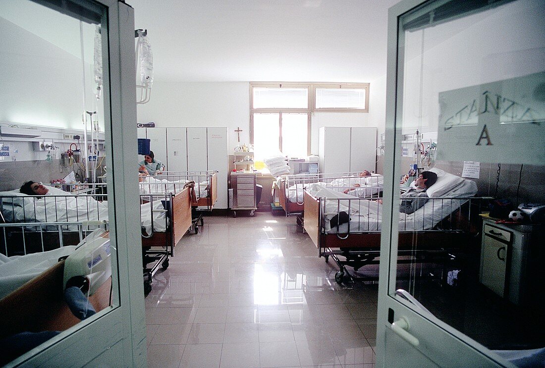 Ward for coma patients