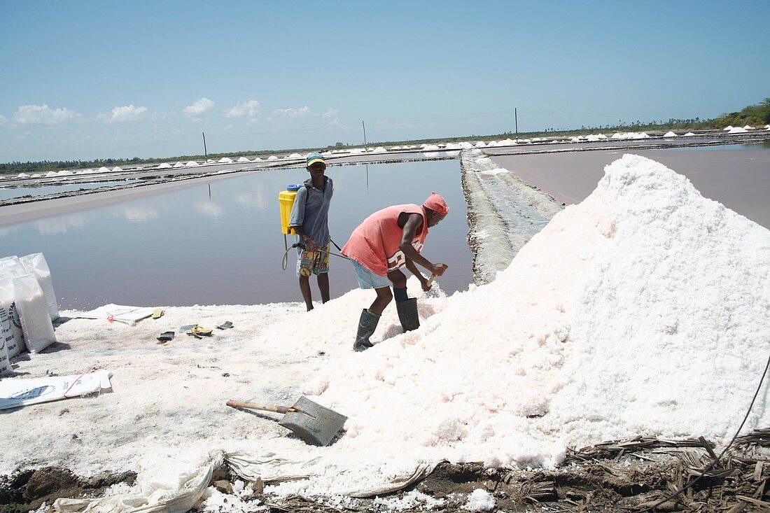 Tanzania salt pans