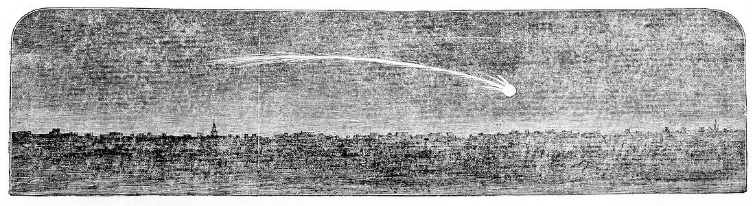 Meteor over London,1851