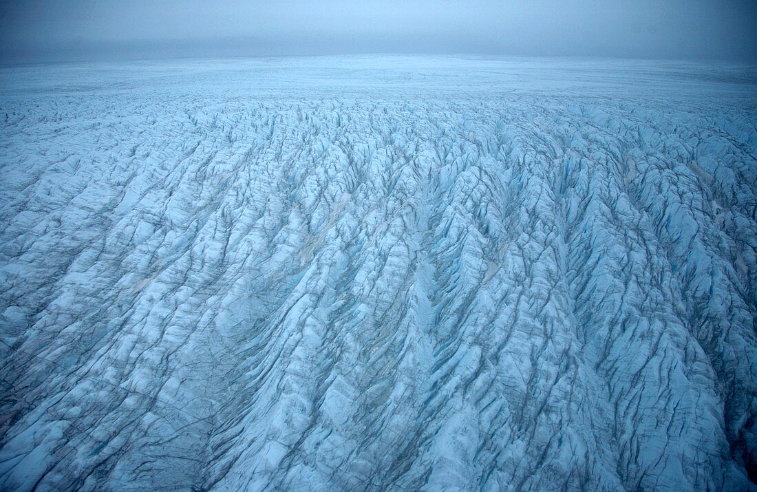 Ice sheet surface