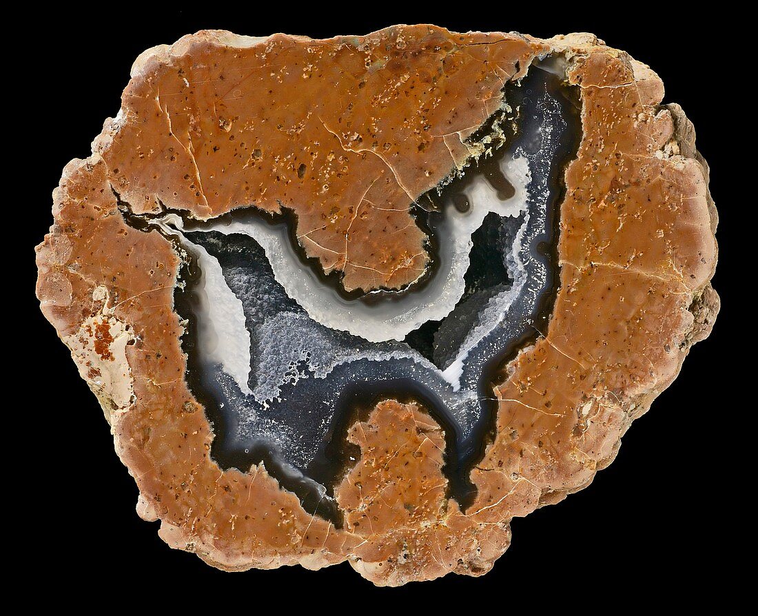 Thunder egg agate