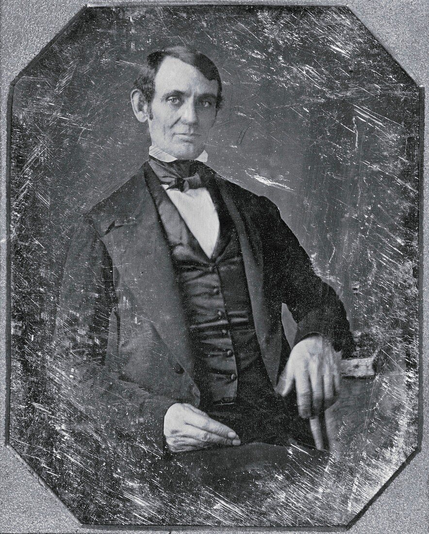 Abraham Lincoln,19th Century photograph