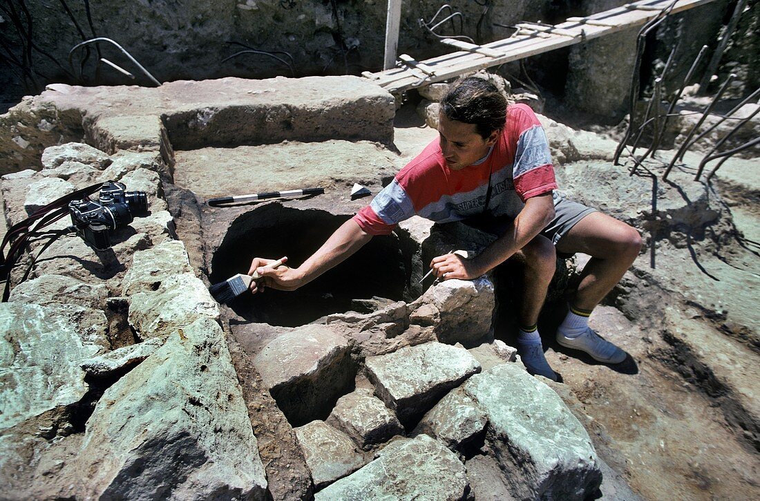 Archaeological excavations,Alexandria